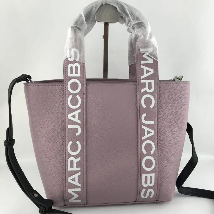 Marc Jacobs Small Pebble Leather Tote with Detachable Crossbody Strap
