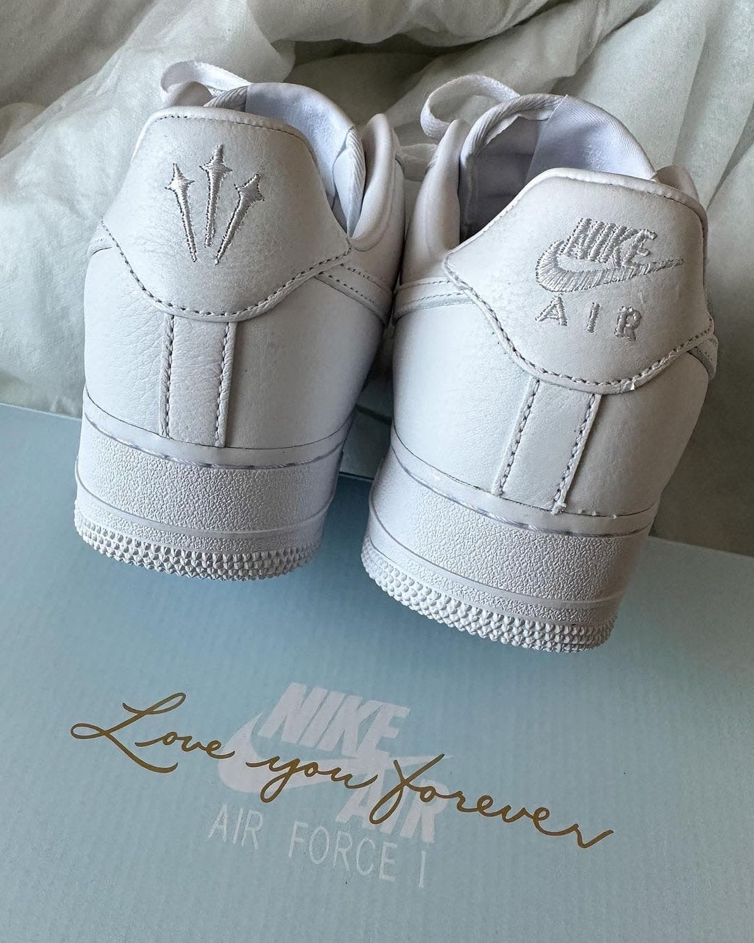 AIR FORCE 1 NOCTA DRAKE LOVE YOU FOREVER 'White'