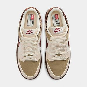 Dunk Low 'Khaki team red leopard'