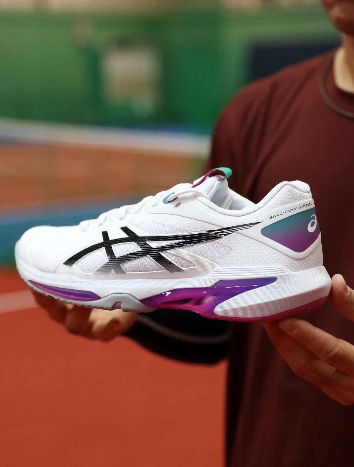 Asics Solution Speed FF 4 ‘White Digital Sakura’