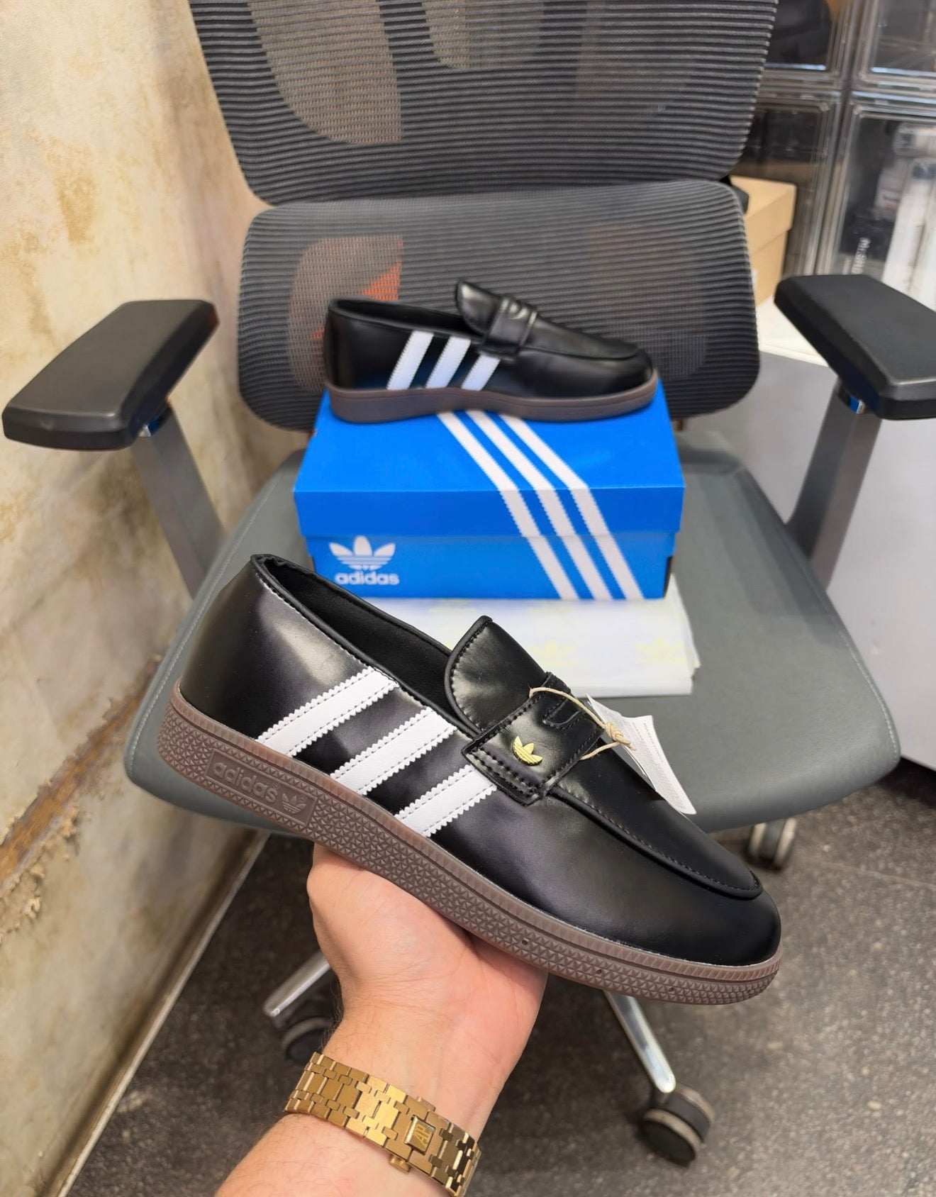 Adidas Handball Spezial Loafer Black Gum