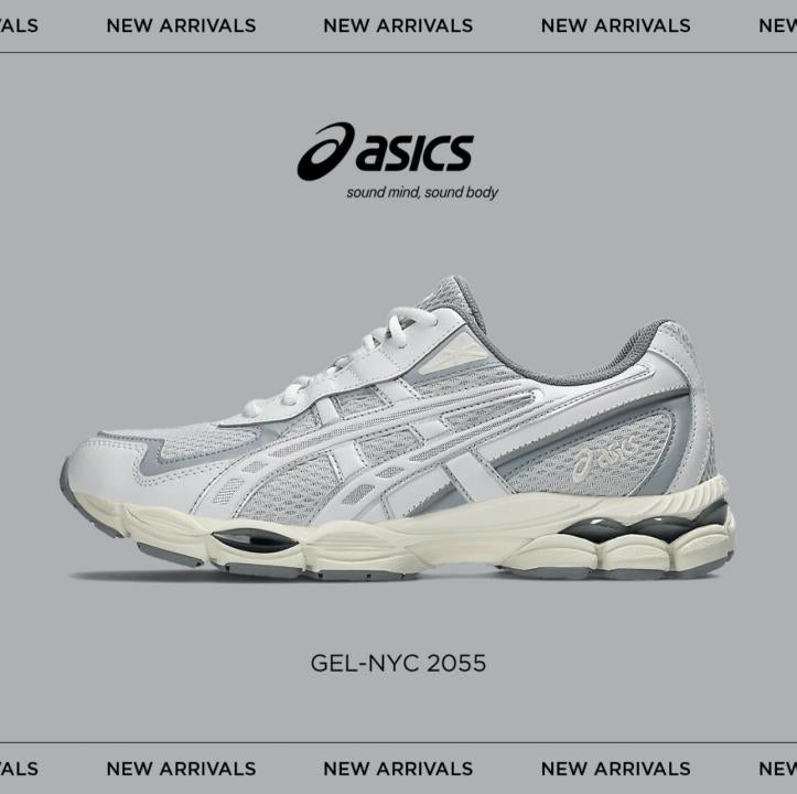 Asics Gel NYC 2055 GREY WHITE