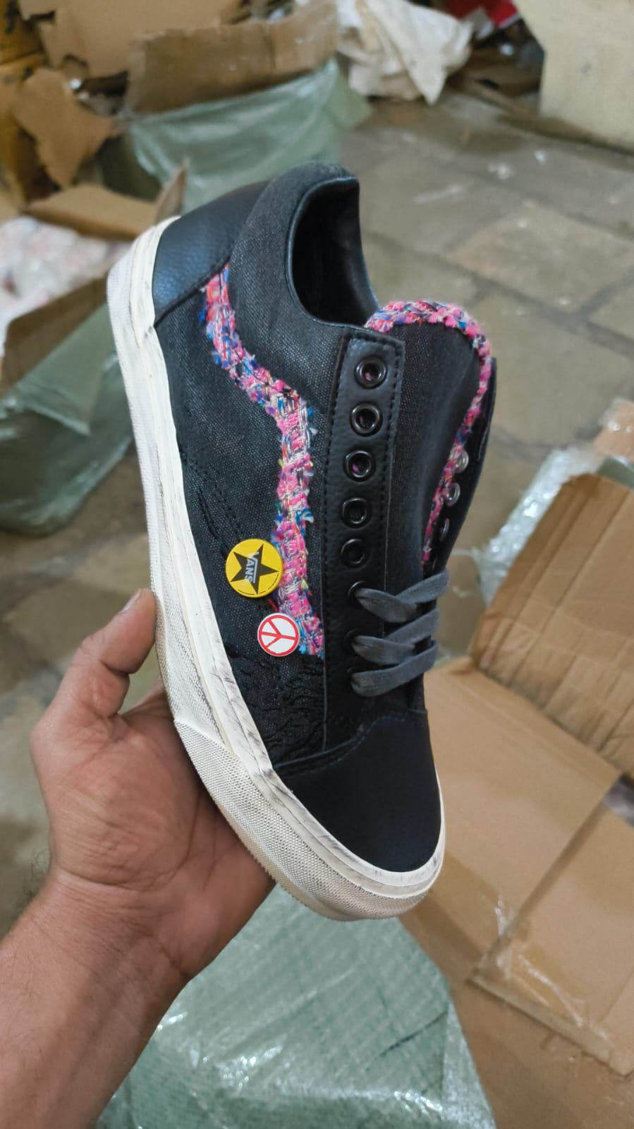 Vans Old Skool 36 LX Black pink