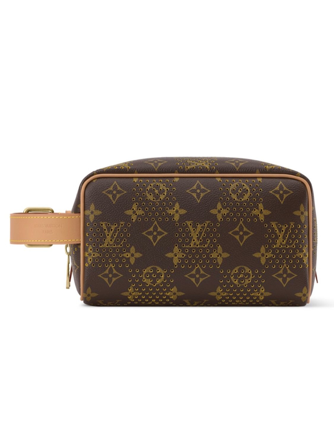 Louis Vuitton Locker Dopp Kit Monogram Canvas Travel Bag
