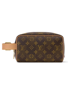 Louis Vuitton Locker Dopp Kit Monogram Canvas Travel Bag