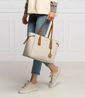 Michael Kors Voyager Beige Brown Tote bag