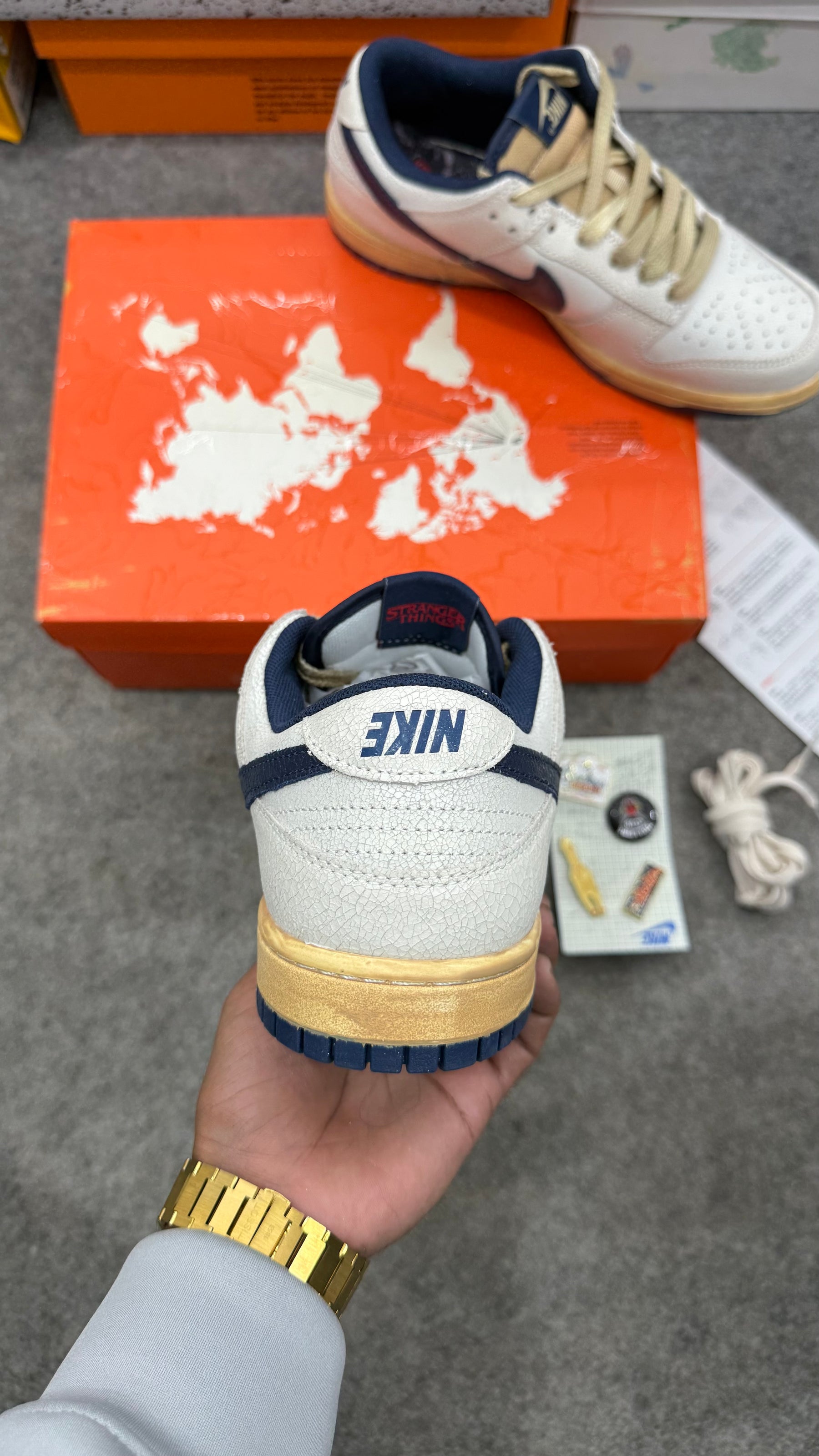 SB Dunk 'Stranger Things Phantom'