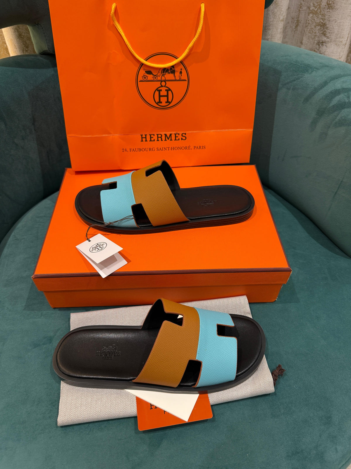 Hermes IZMIR Slide 'DOUBLE  TONE”