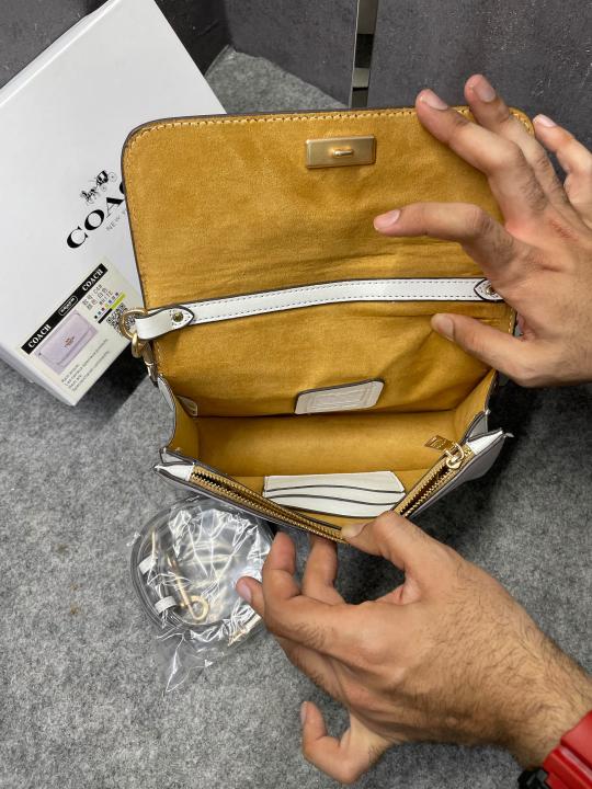 Coach Brynn C4 Shoulder Bag Signature Canvas