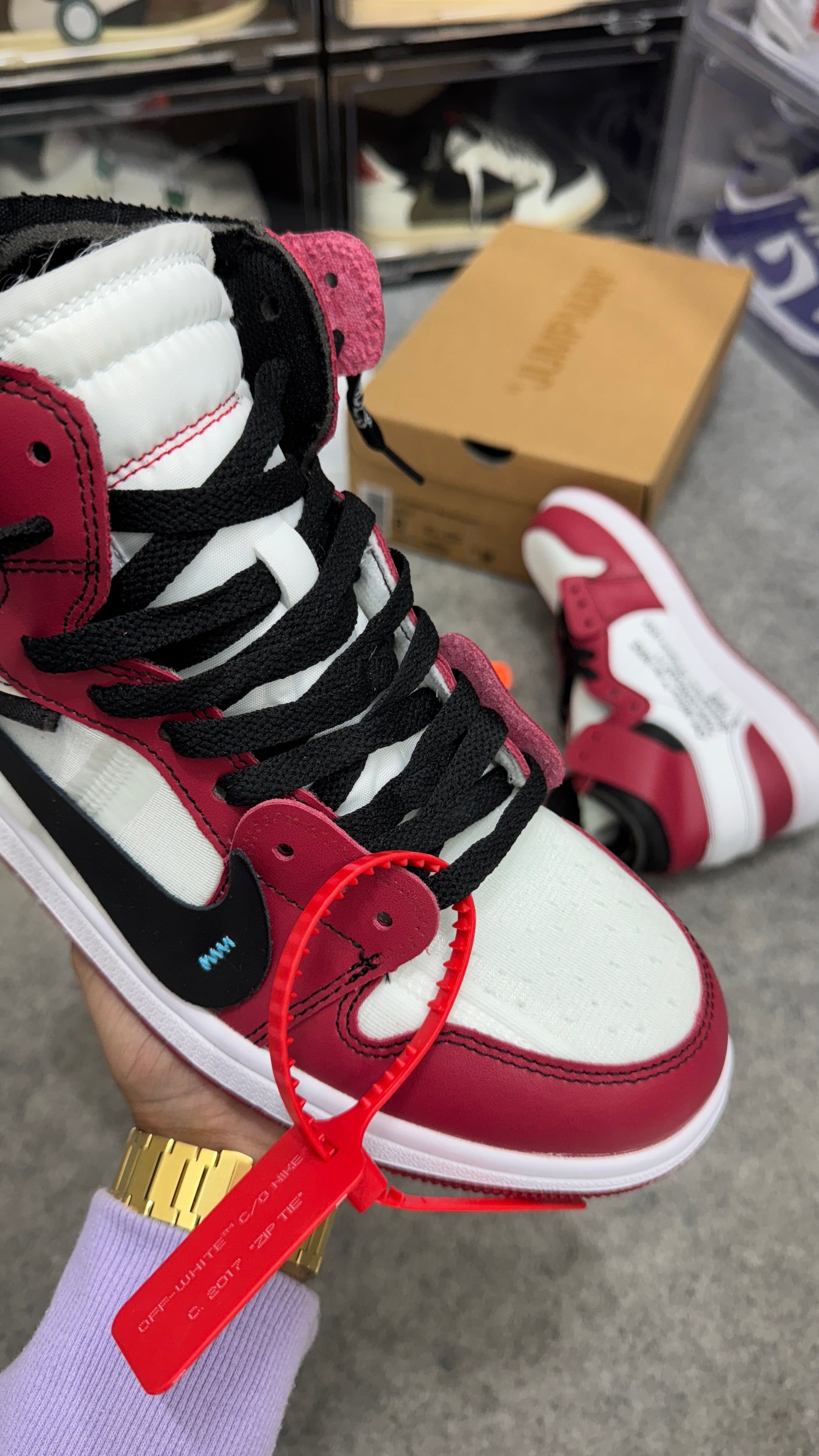 AJ 1 High x Off-White 'Chicago'