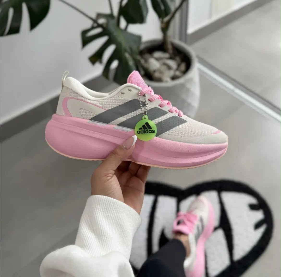 Adidas Supernova Glide Pink Grey