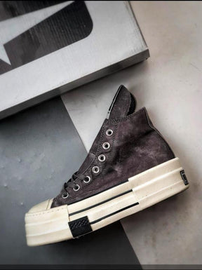 Converse High Chuck Taylor 70 DRKSTAR 'RICK OWENS OVERDYE CONCRETE'