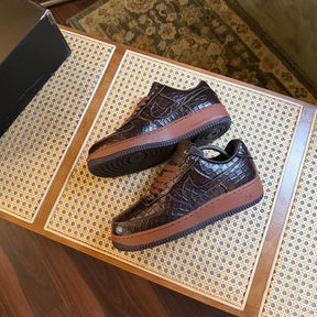 Airforce 1 Fauna Brown Crocodile