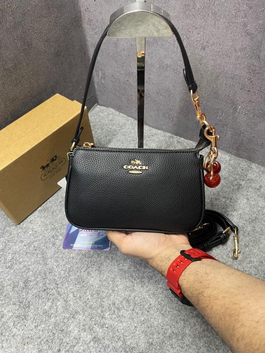Coach Nolita 19 With Cherry Charm in Signature Canvas