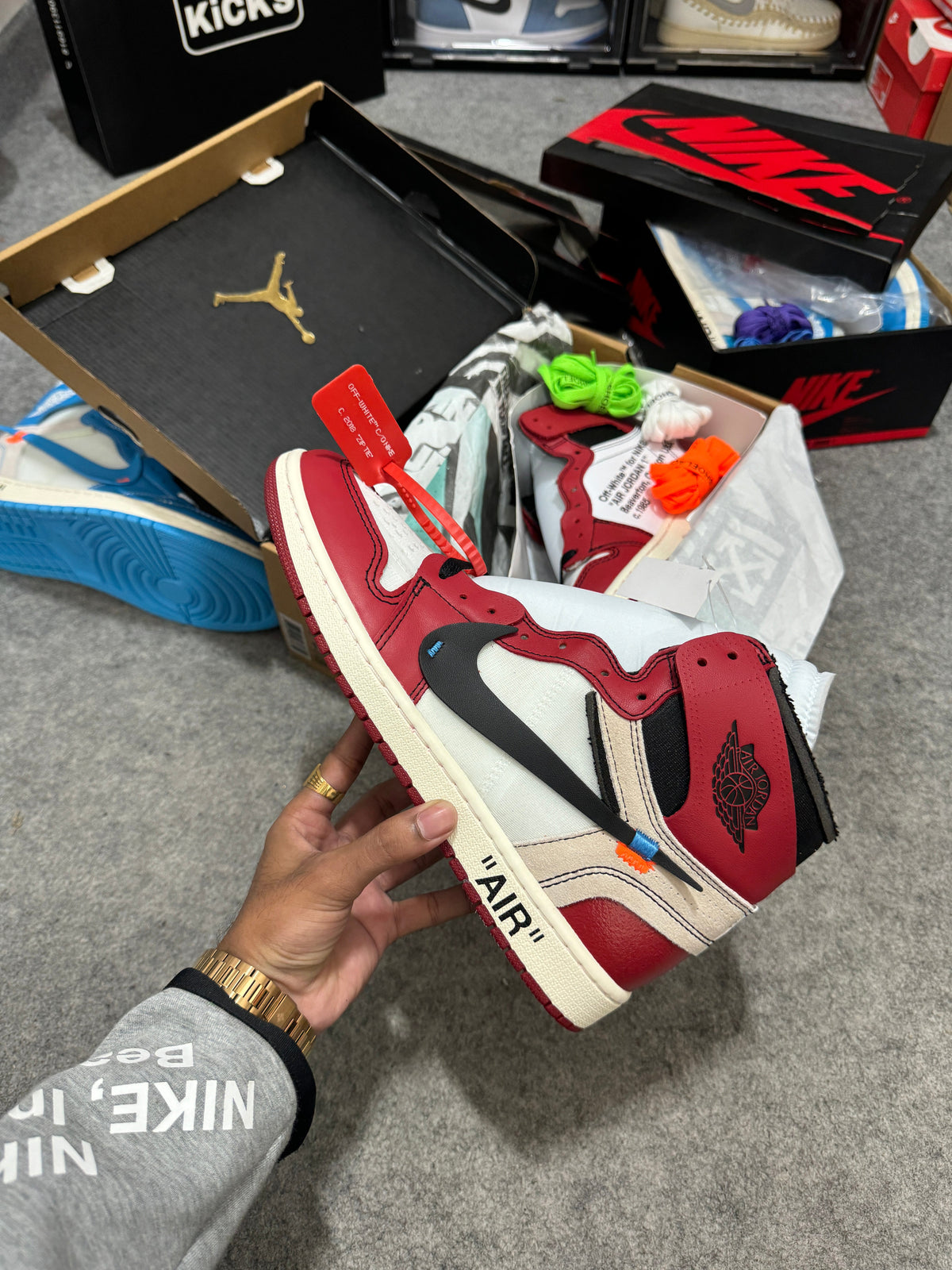 AJ 1 High 'OFF-WHITE CHICAGO' (UA)