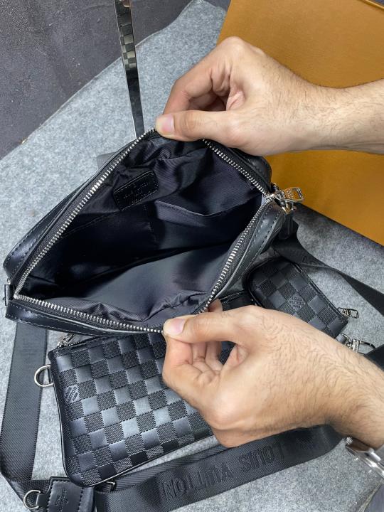 Louis Vuitton LV Virgil Abloh Trio Messenger Multi Crossbody Bag