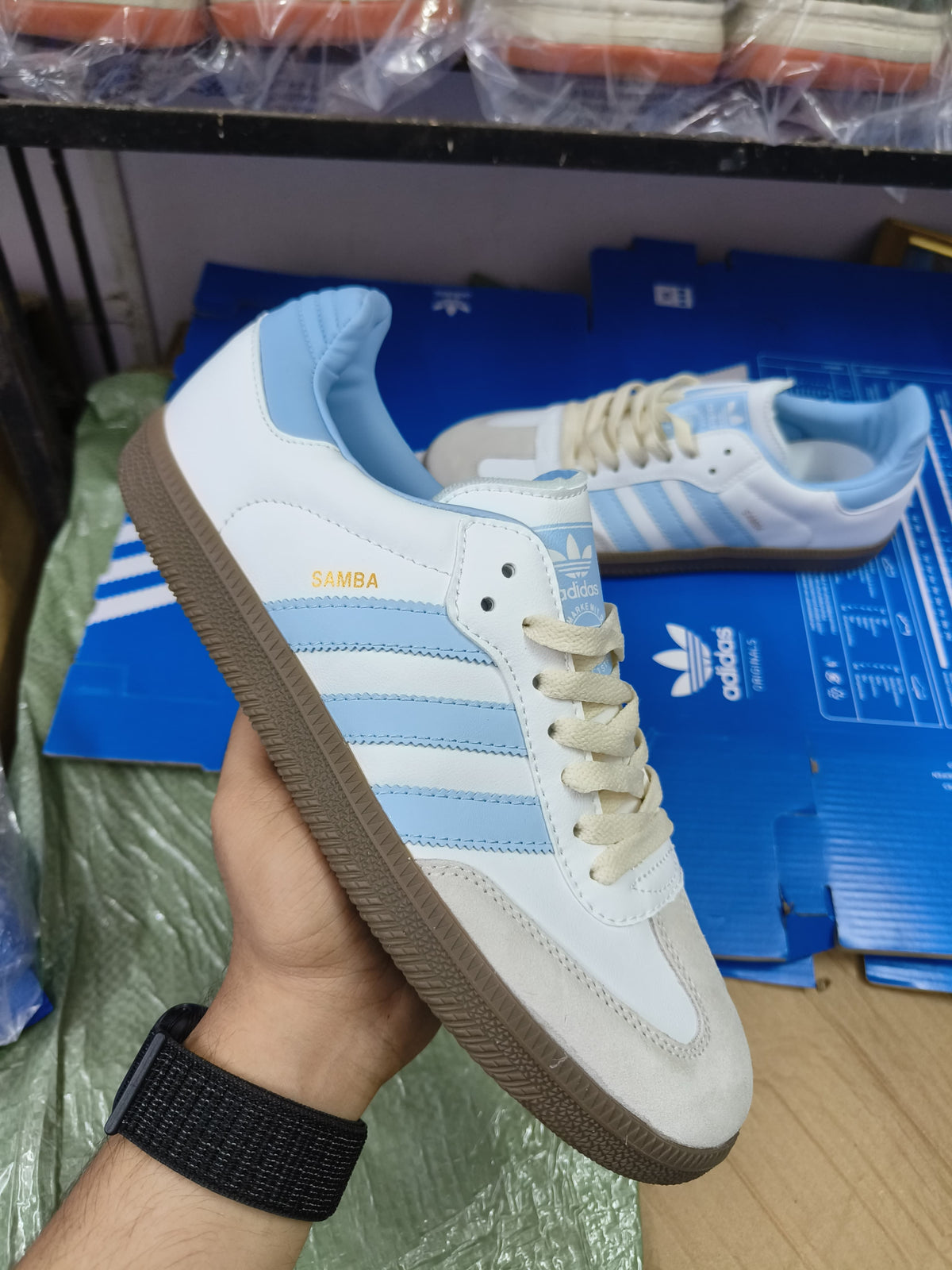 Adidas Samba 'White🩵'