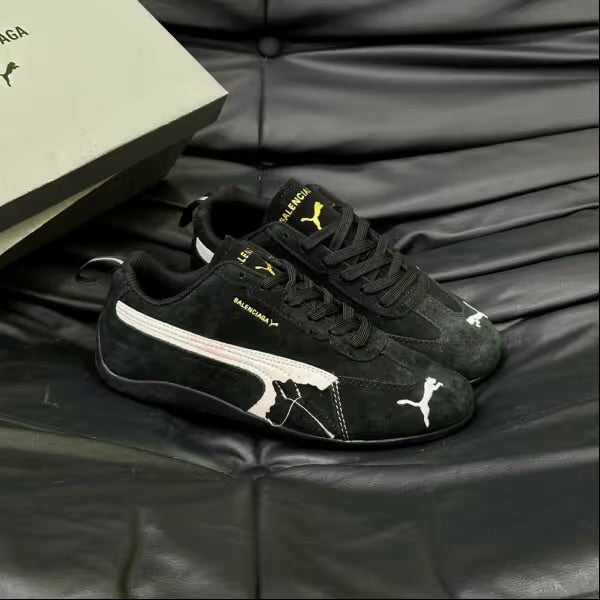 Puma x Balenciaga Speedcat Suede Distressed 'BLACK'