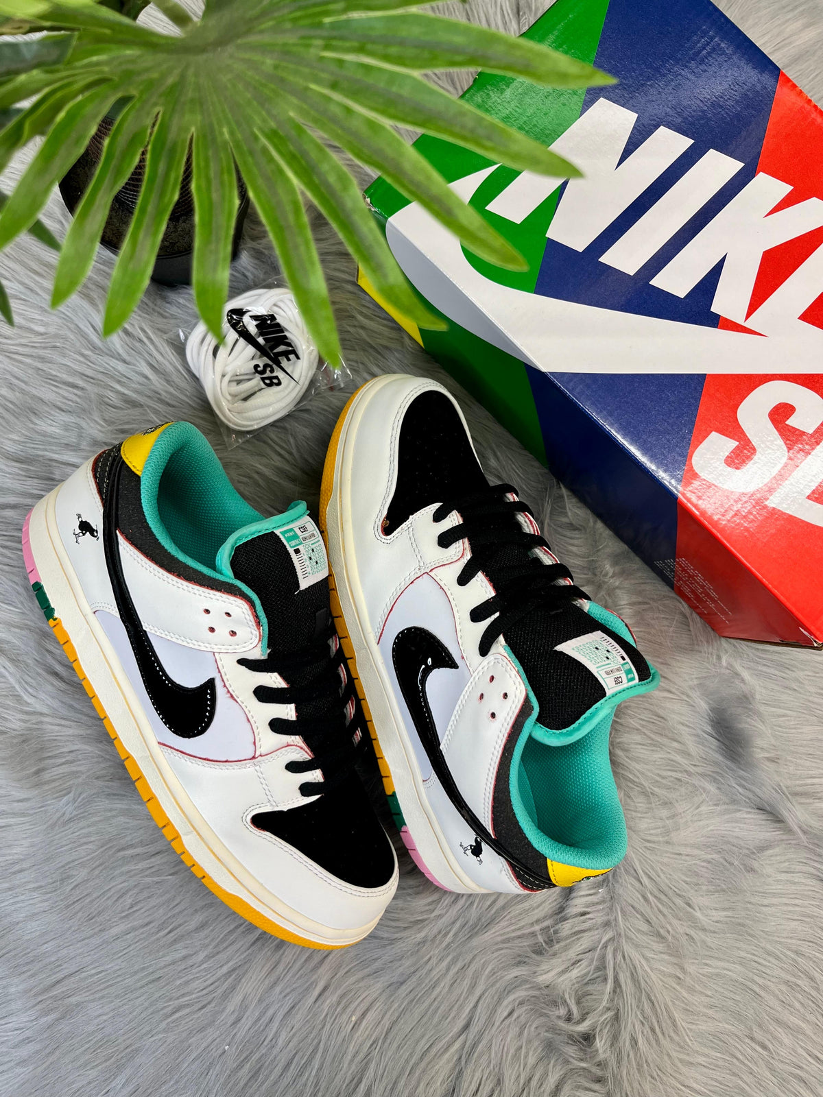 NIKE SB DUNK LOW CLEAR