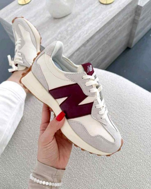 New Balance 327 'MoonBeam Burgundy'