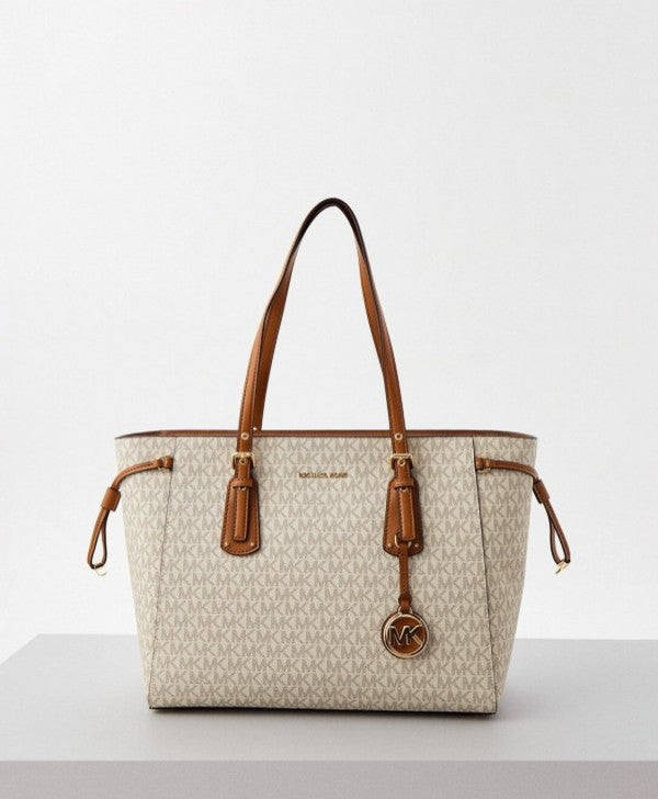 Michael Kors Voyager Beige Brown Tote bag