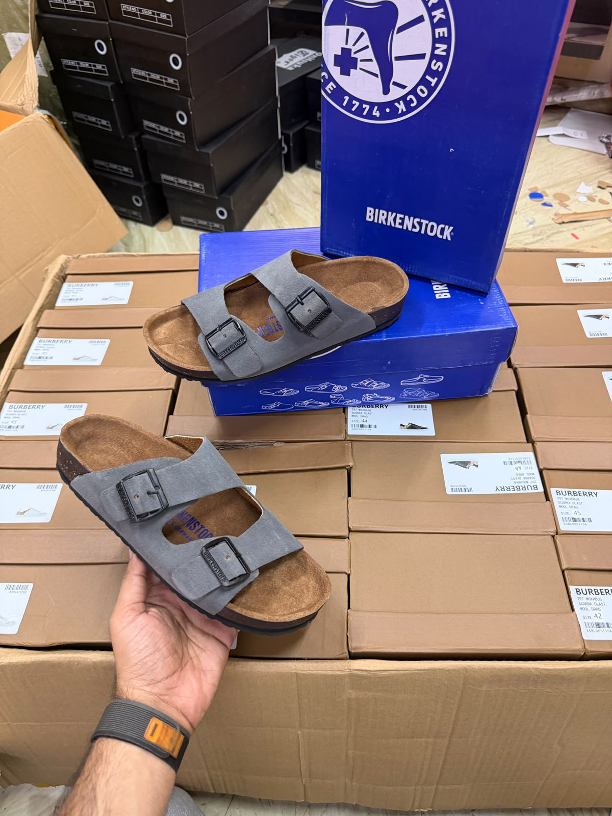 Birkenstock Arizona Grey