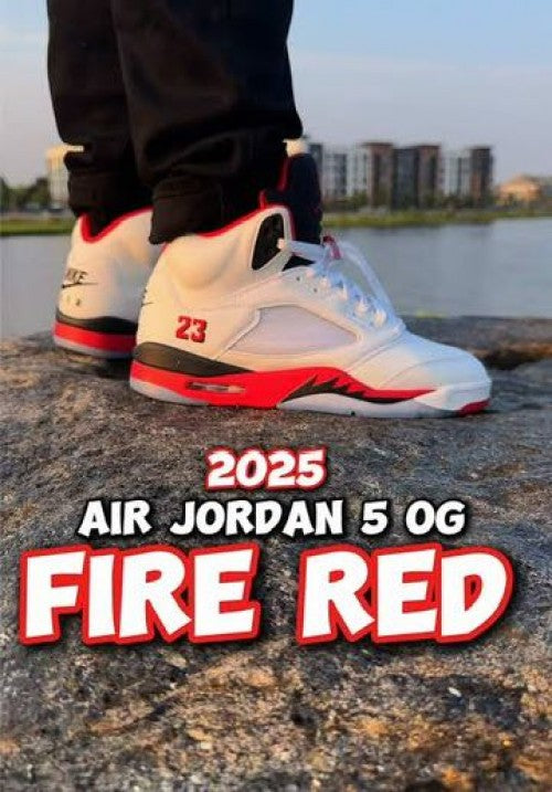 Air jordan 5 Fire Red 2025