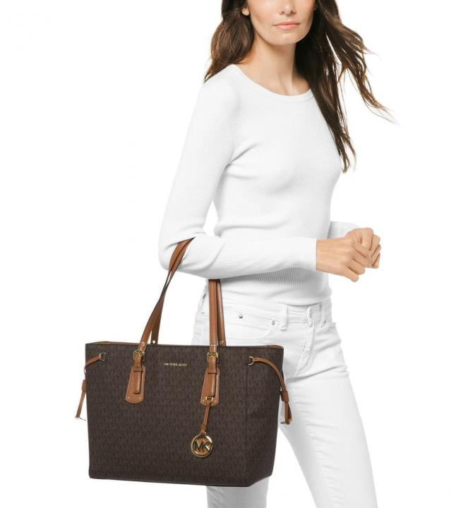 Michael Kors Voyager Coffee Brown Tote bag