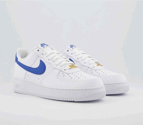 Air Force 1 Low White Royal Blue Swoosh