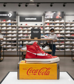 Converse High Chuck Taylor 70 'COCA COLA RACING RED LEATHER'