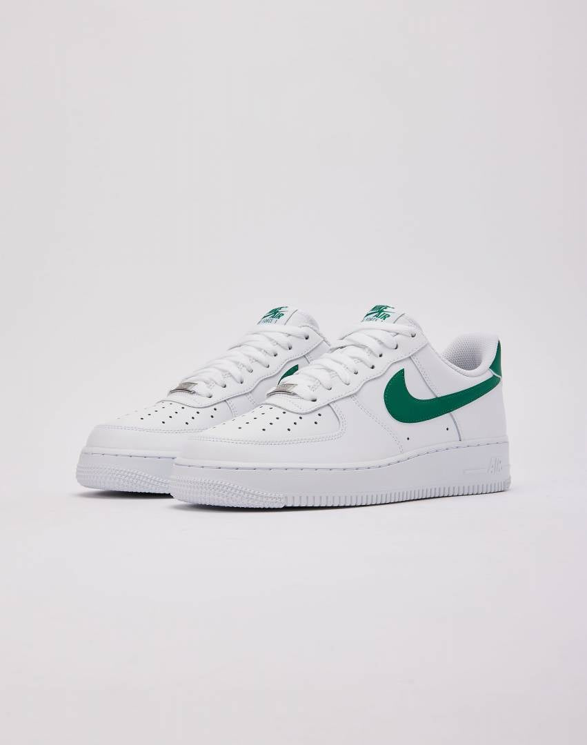Air Force 1 Low White Green Swoosh