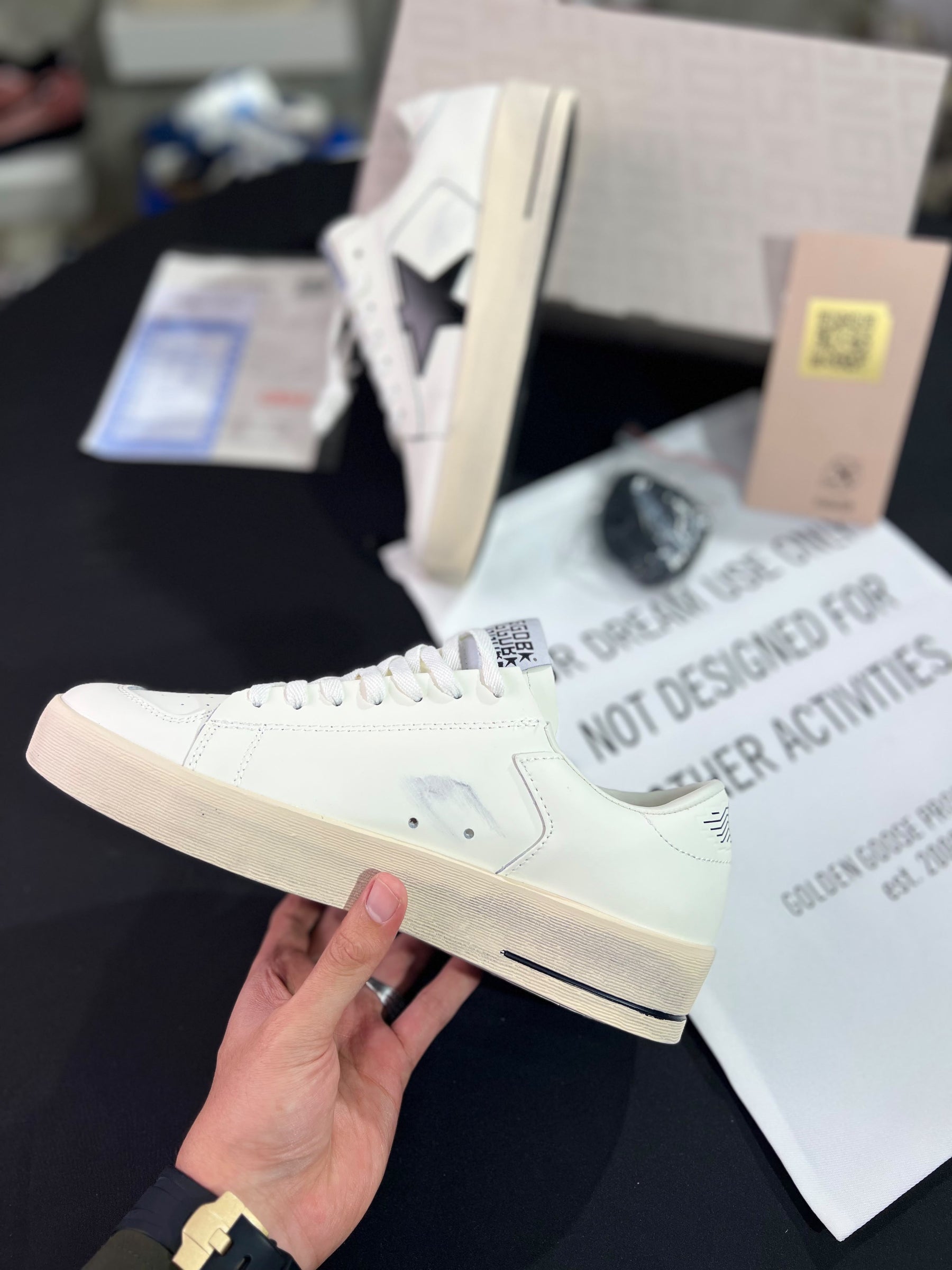 Golden Goose STARDAN Trainer White
