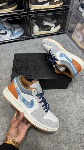 AJ 1 Low SE 'Repaired Denim Swoosh'