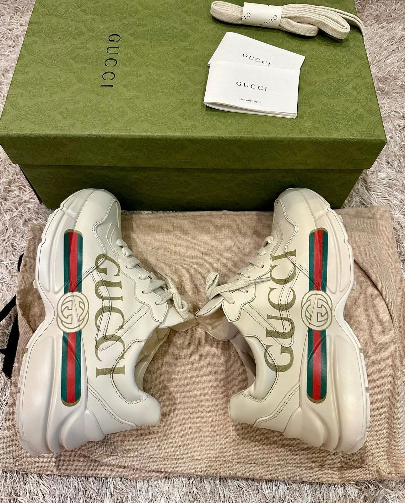 GUCCI RHYTHON GG Vintage Logo