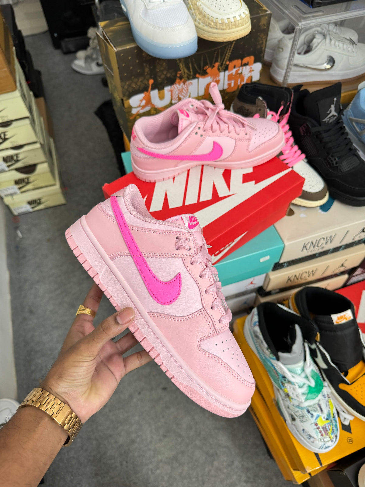 Dunk 'Triple Pink' (womens)