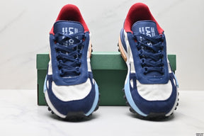 LACOSTE Elite Active Navy Red Sneaker