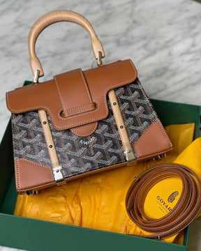 Goyard Saigon Structure Mini Hand Shoulder Bag (Mix colours)
