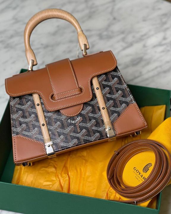 Goyard Saigon Structure Mini Hand Shoulder Bag (Mix colours)