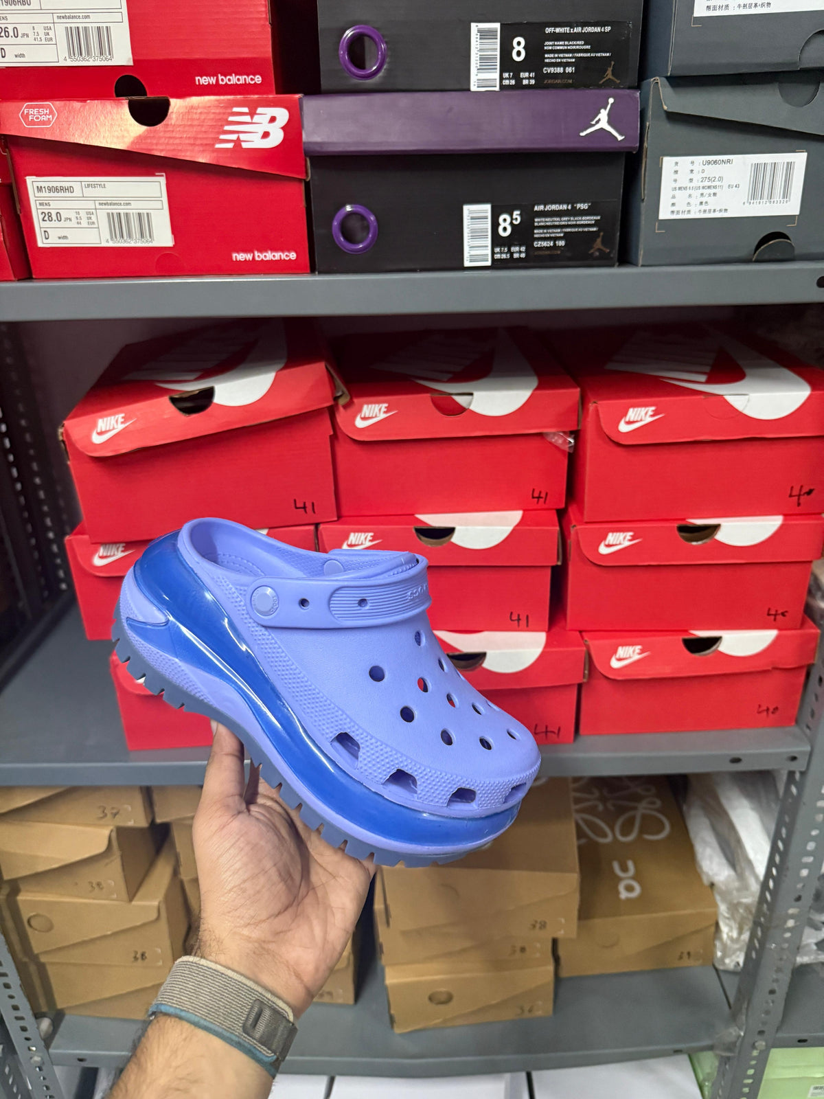 Crocs Mega Crush “BLUE”