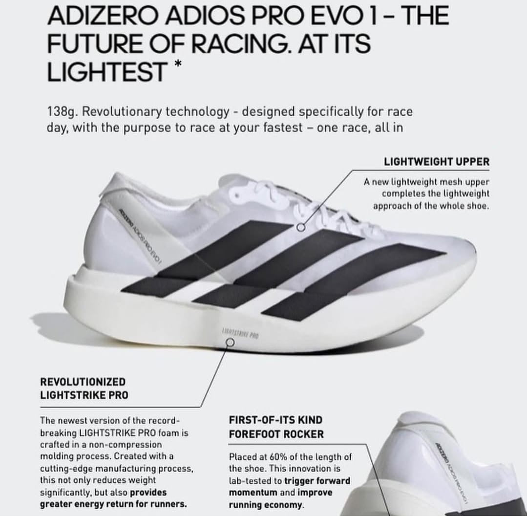 Adidas Adizero Evo SL ‘White’