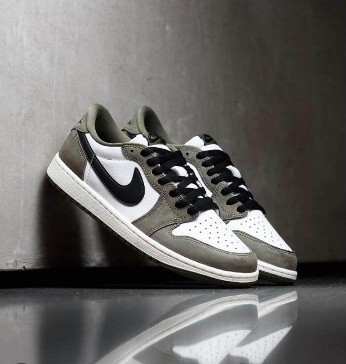 AJ1 Low Medium Olive