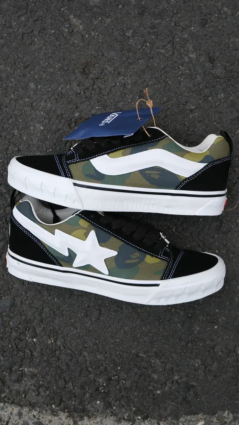 VANS LX OLD SKOOL BAPE camo