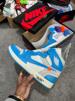 AJ 1 High 'OFF-WHITE UNIVERSITY BLUE' (UA)