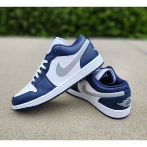 AJ1 Low 'Midnight Navy Wolf Grey'