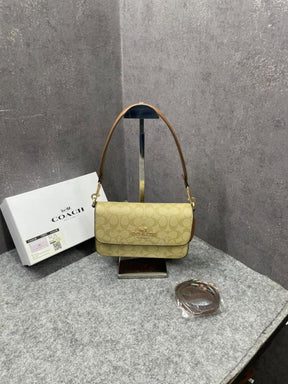 Coach Brynn C4 Shoulder Bag Signature Canvas