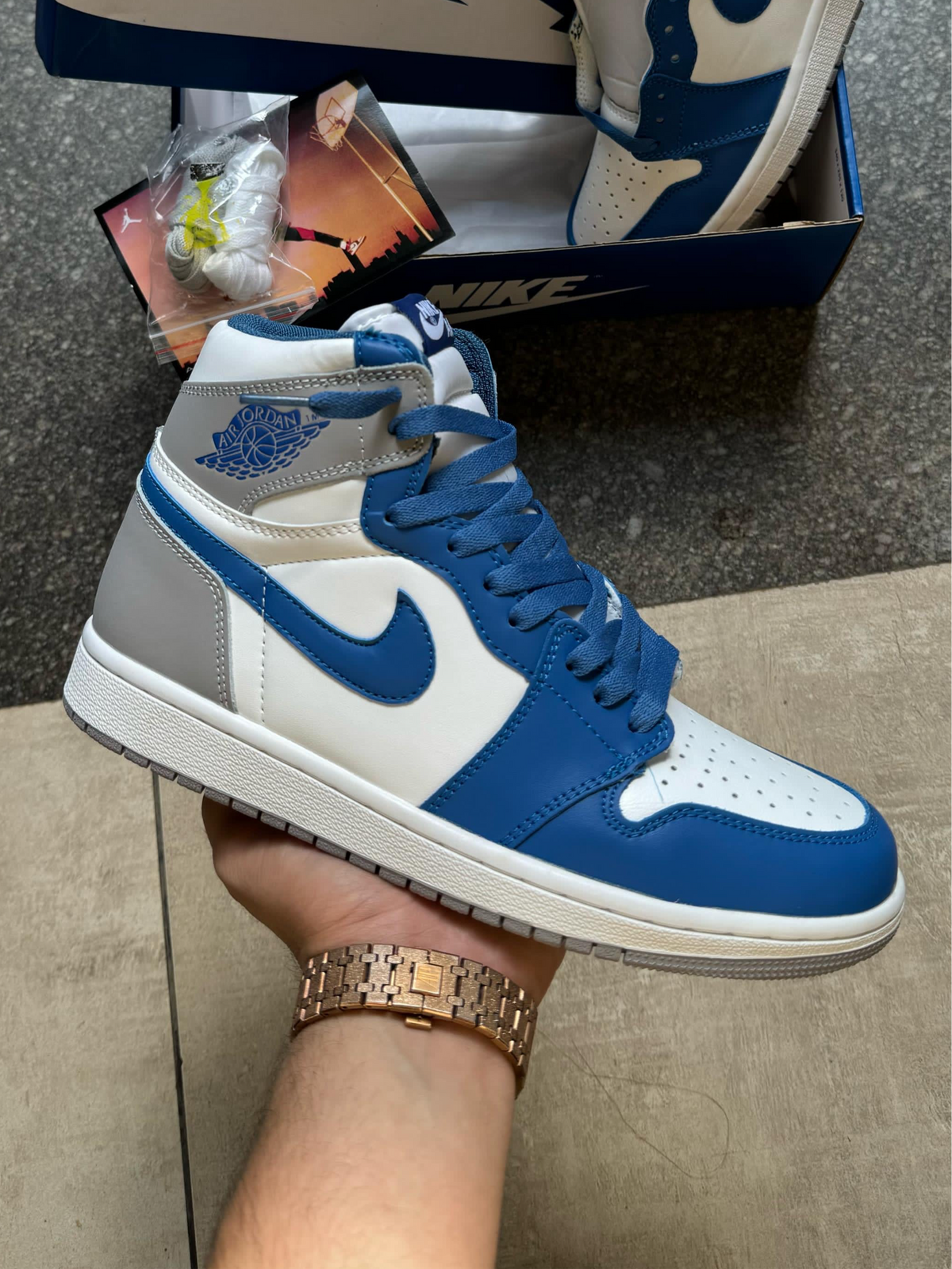 AJ 1 High 'True Blue'