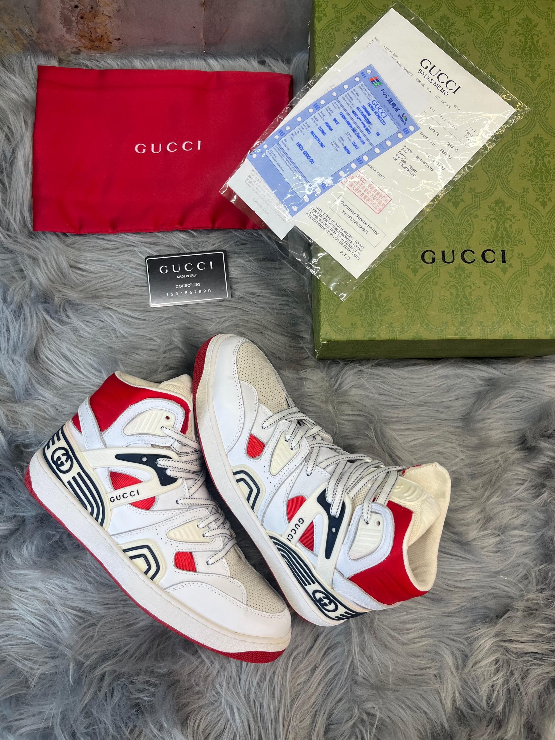 GUCCI BASKER RED