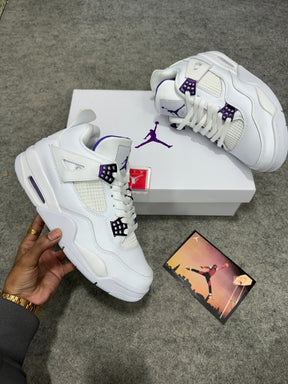 Retro 4 'Metallic Purple'💜