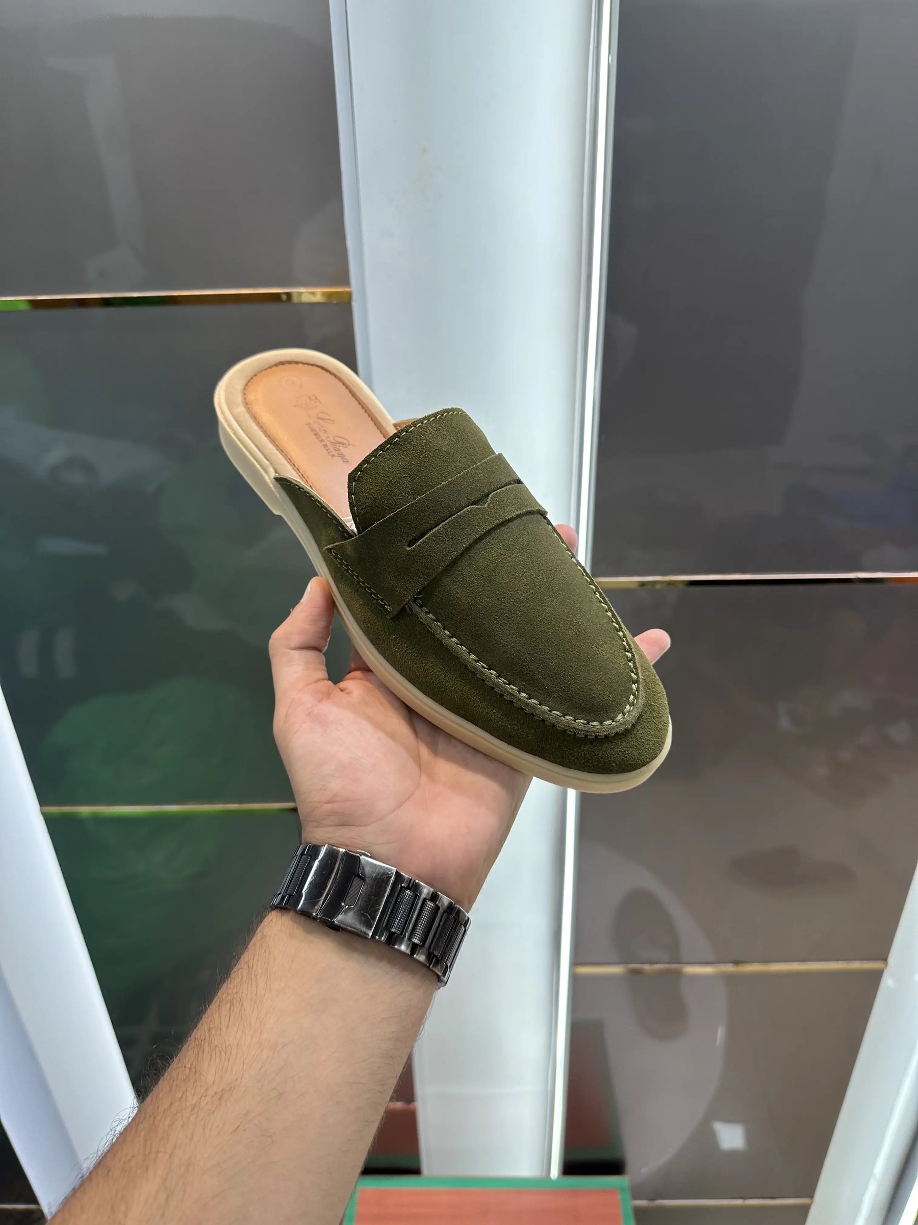 Loro Piana Slip-Ons Mules
