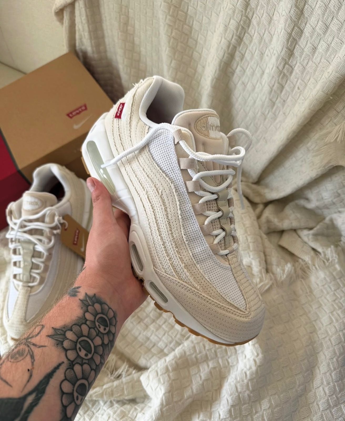 Air Max 95 x Levi's® White and Ecru